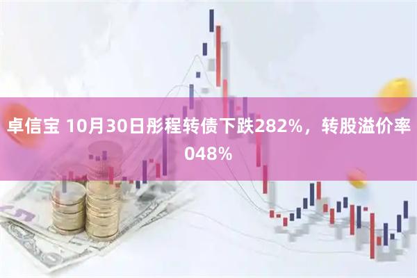 卓信宝 10月30日彤程转债下跌282%，转股溢价率048%