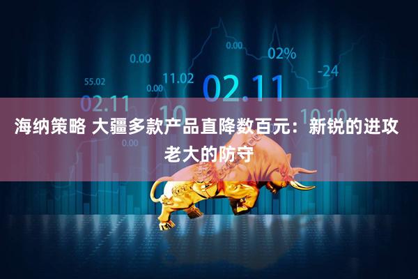 海纳策略 大疆多款产品直降数百元：新锐的进攻 老大的防守